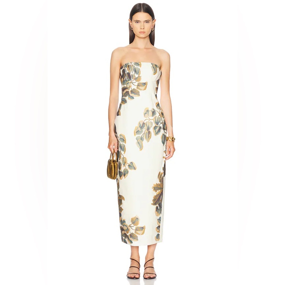 SIR. Strapless Floral Dress